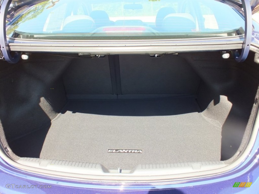 2013 Elantra Limited - Indigo Night / Gray photo #11