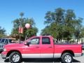 2005 Flame Red Dodge Ram 1500 SLT Quad Cab  photo #2