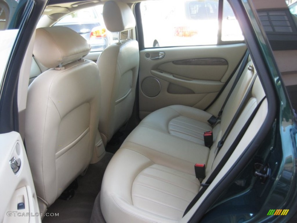 2006 Jaguar X-Type 3.0 Sport Wagon Rear Seat Photo #68290859