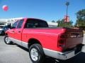 2005 Flame Red Dodge Ram 1500 SLT Quad Cab  photo #3