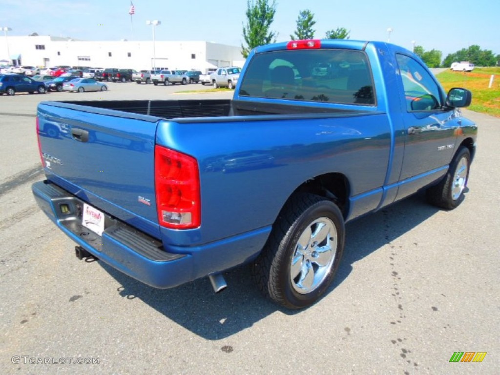 2003 Ram 1500 ST Regular Cab - Atlantic Blue Pearl / Dark Slate Gray photo #6