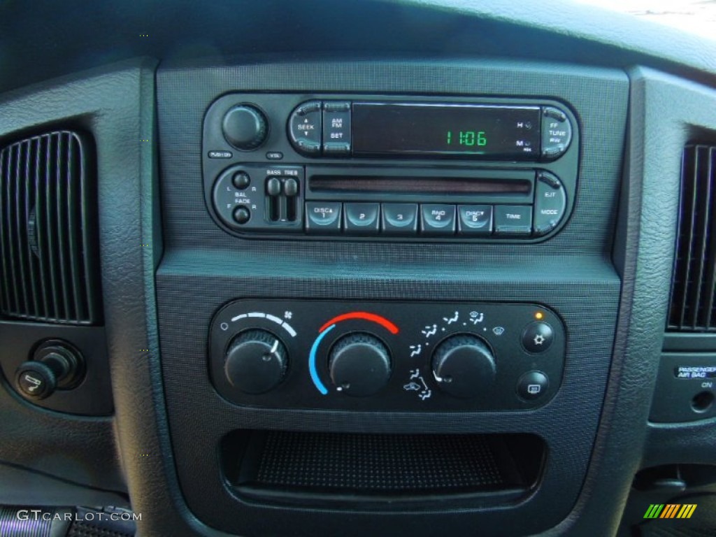 2003 Ram 1500 ST Regular Cab - Atlantic Blue Pearl / Dark Slate Gray photo #12