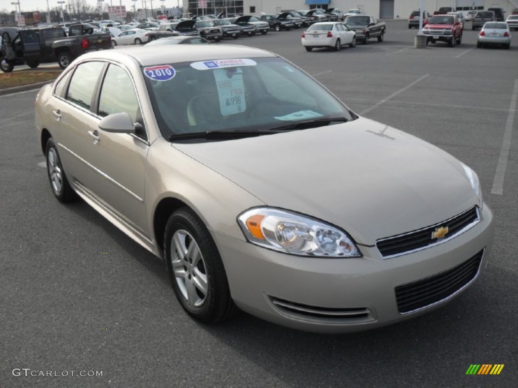 2010 Impala LS - Gold Mist Metallic / Neutral photo #5