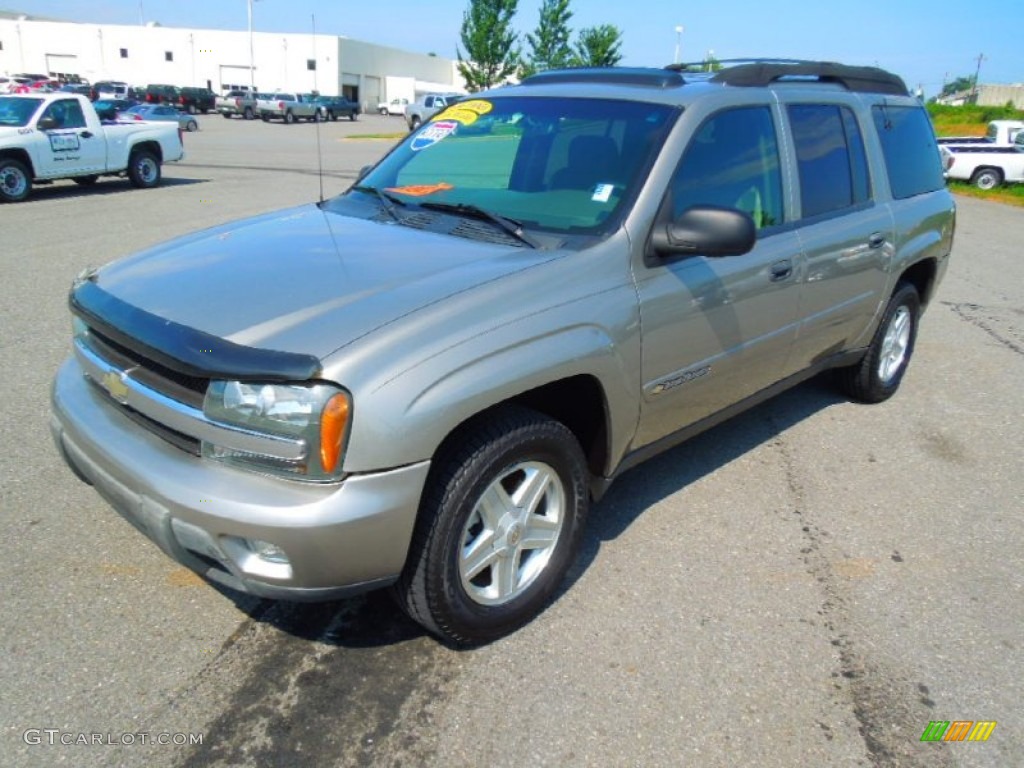 2003 TrailBlazer EXT LT - Light Pewter Metallic / Dark Pewter photo #1