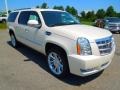 2013 White Diamond Tricoat Cadillac Escalade ESV Platinum AWD  photo #2