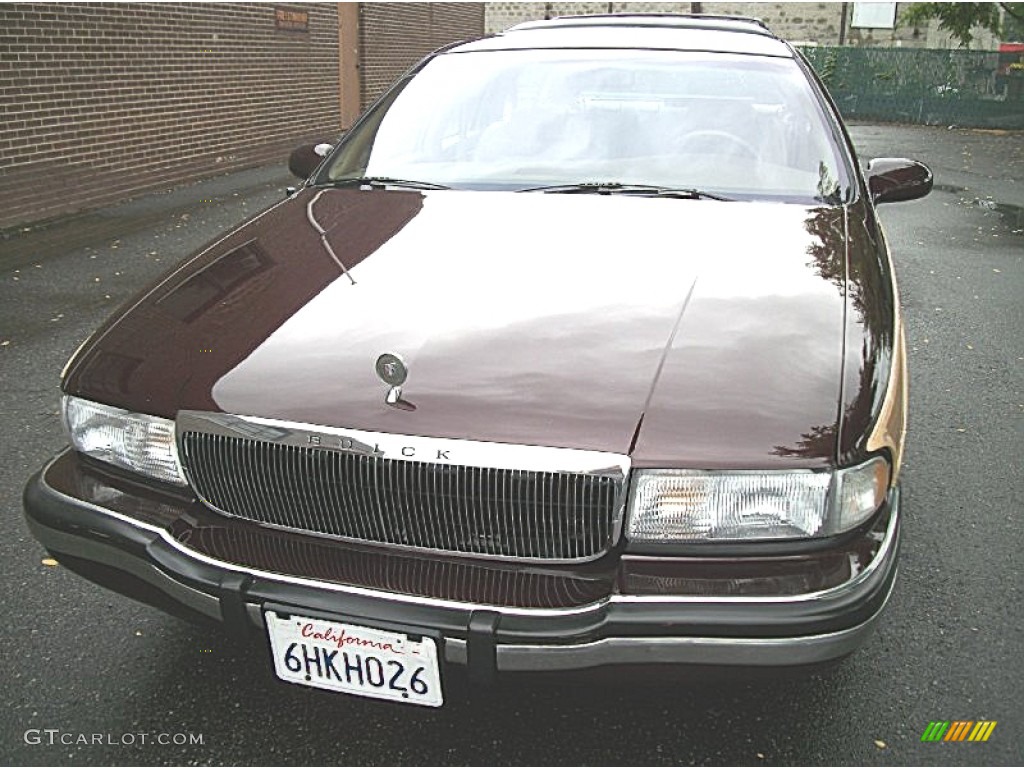 1996 Roadmaster Estate Collectors Edition Wagon - Dark Cherry Metallic / Beige photo #4