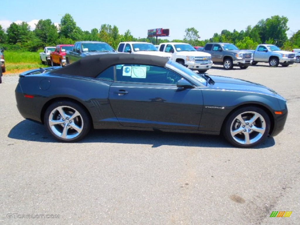 2013 Camaro LT/RS Convertible - Ashen Gray Metallic / Black photo #3