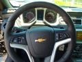 Black 2013 Chevrolet Camaro LT/RS Convertible Steering Wheel