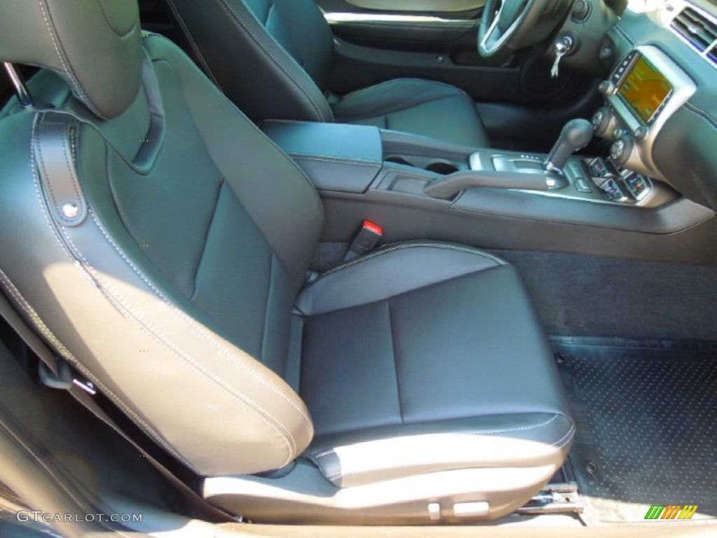Black Interior 2013 Chevrolet Camaro LT/RS Convertible Photo #68293070