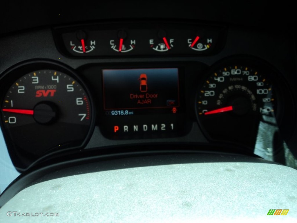 2011 Ford F150 SVT Raptor SuperCrew 4x4 Gauges Photo #68293541