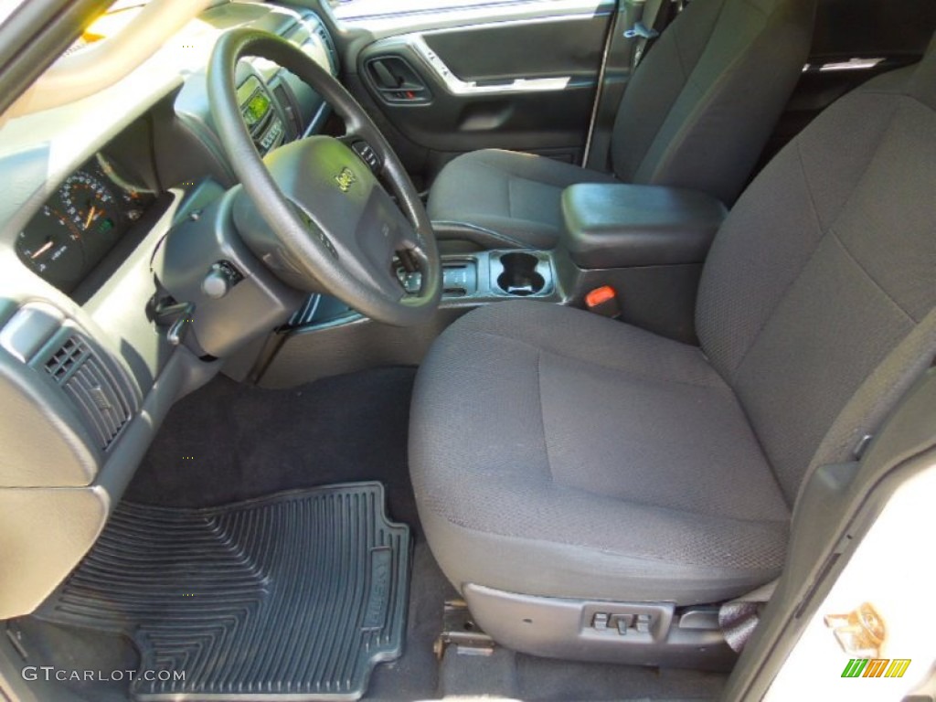 2004 Grand Cherokee Laredo 4x4 - Stone White / Dark Slate Gray photo #8