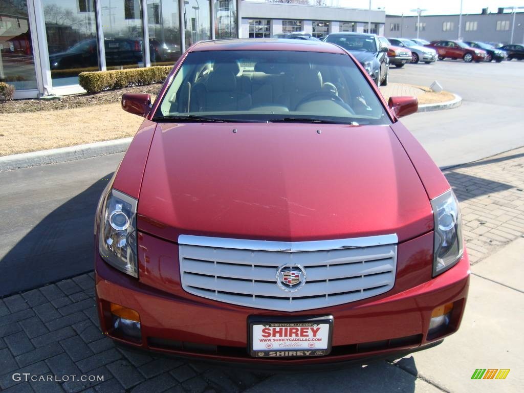 2007 CTS Sedan - Infrared / Cashmere photo #2