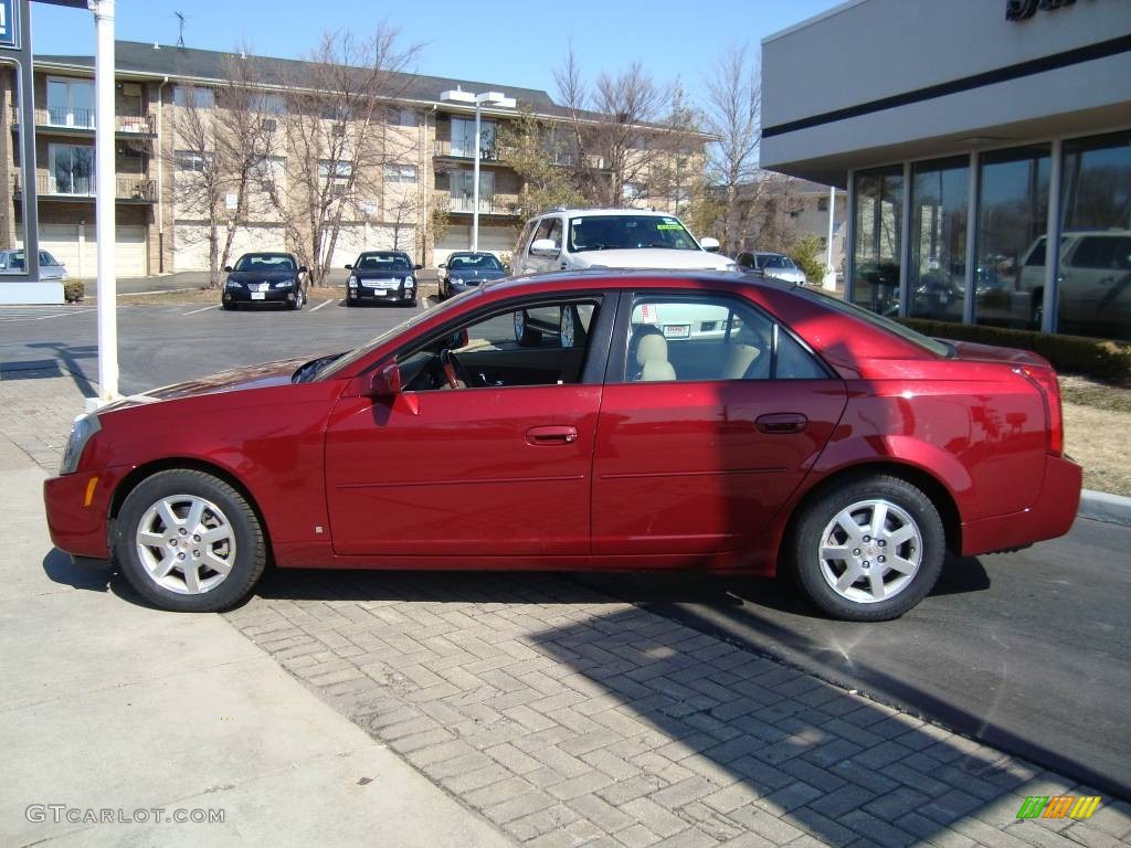 2007 CTS Sedan - Infrared / Cashmere photo #7