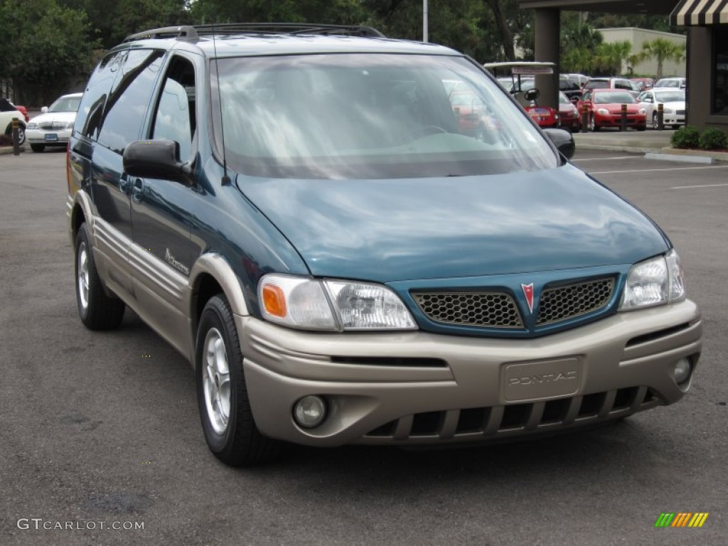 Dark Tropic Teal Metallic 2002 Pontiac Montana Standard Montana Model Exterior Photo #68294390