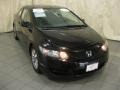 Crystal Black Pearl - Civic EX-L Coupe Photo No. 3