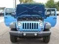 2010 Surf Blue Pearl Jeep Wrangler Unlimited Sport  photo #18