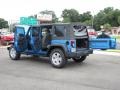 2010 Surf Blue Pearl Jeep Wrangler Unlimited Sport  photo #23