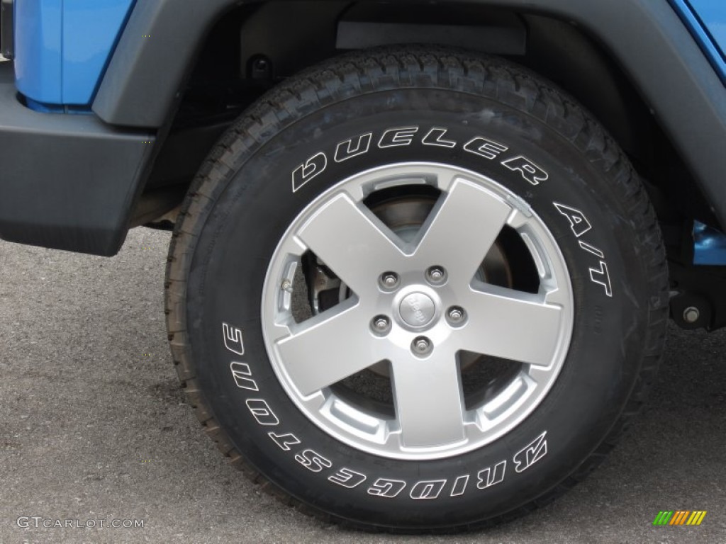 2010 Jeep Wrangler Unlimited Sport Wheel Photo #68295355