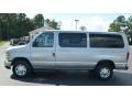 2012 Ingot Silver Metallic Ford E Series Van E350 XLT Passenger  photo #8