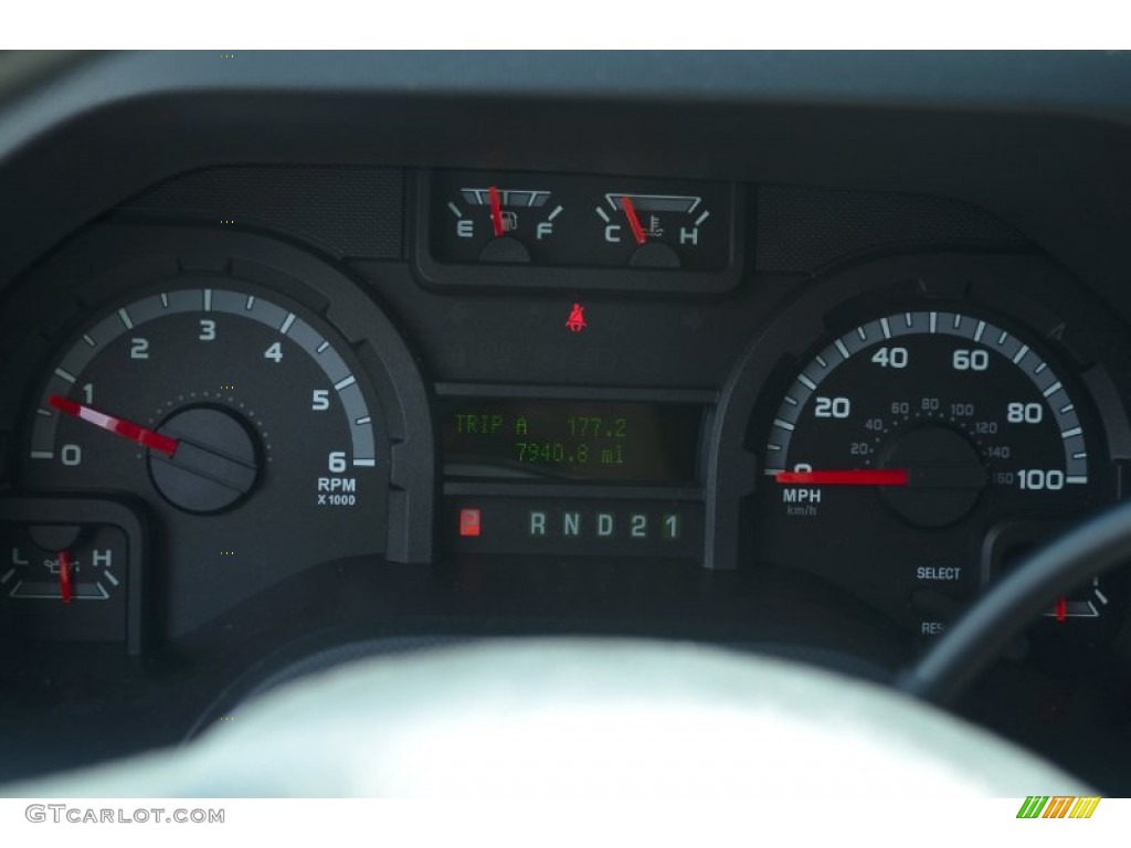 2012 Ford E Series Van E350 XLT Passenger Gauges Photo #68297519