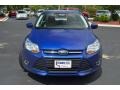 2012 Blue Candy Metallic Ford Focus SE Sedan  photo #2