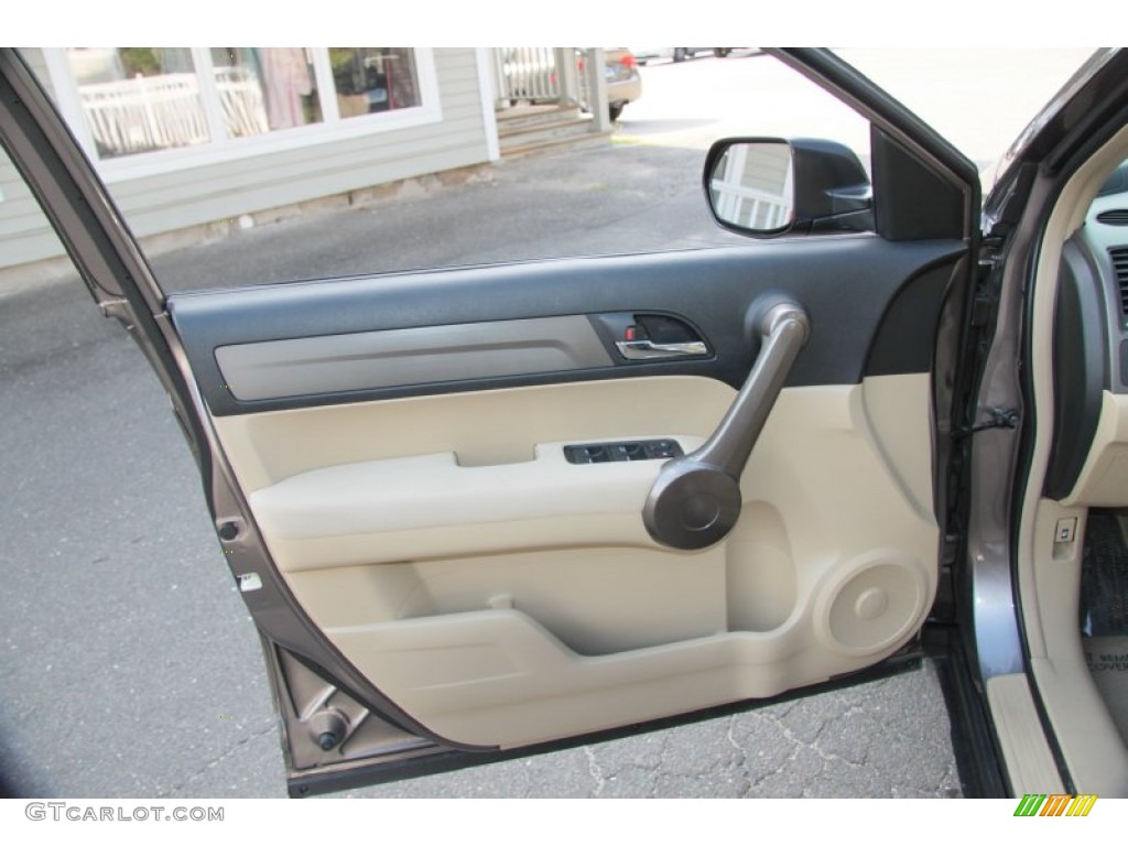 2009 CR-V LX 4WD - Urban Titanium Metallic / Ivory photo #23