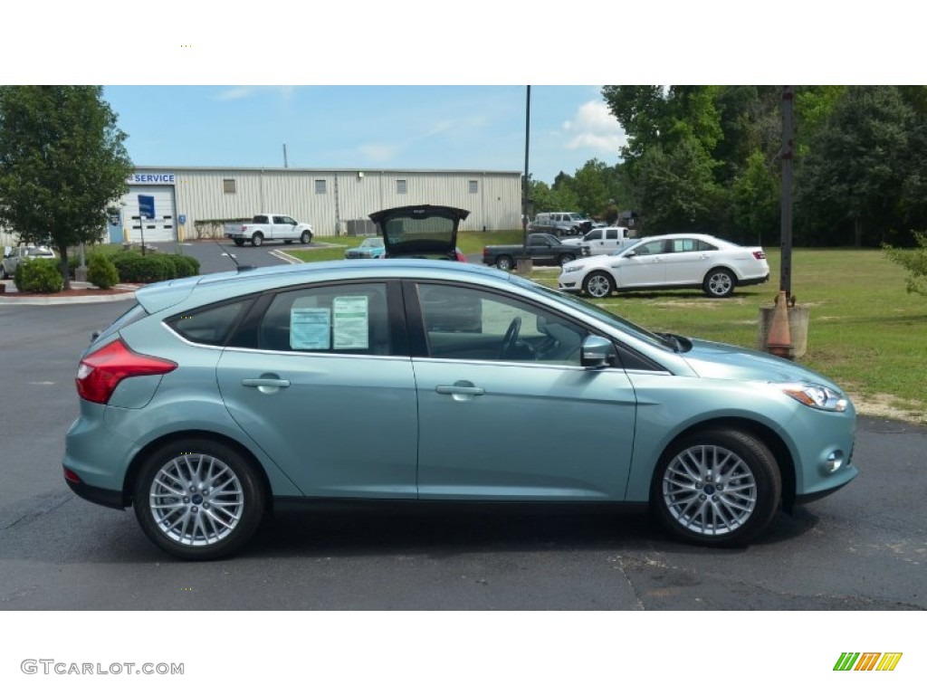 Frosted Glass Metallic 2012 Ford Focus SEL 5-Door Exterior Photo #68297822