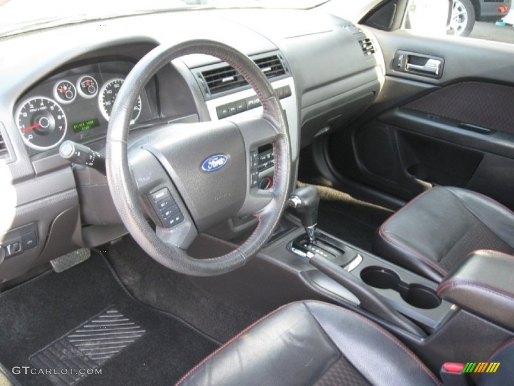 Charcoal Black Interior 2007 Ford Fusion SE Photo #68297963