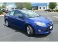 2012 Blue Candy Metallic Ford Focus SE Sport Sedan  photo #3