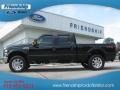 2008 Black Ford F250 Super Duty Lariat Crew Cab 4x4  photo #1