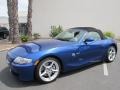 Montego Blue Metallic 2007 BMW Z4 3.0si Roadster Exterior