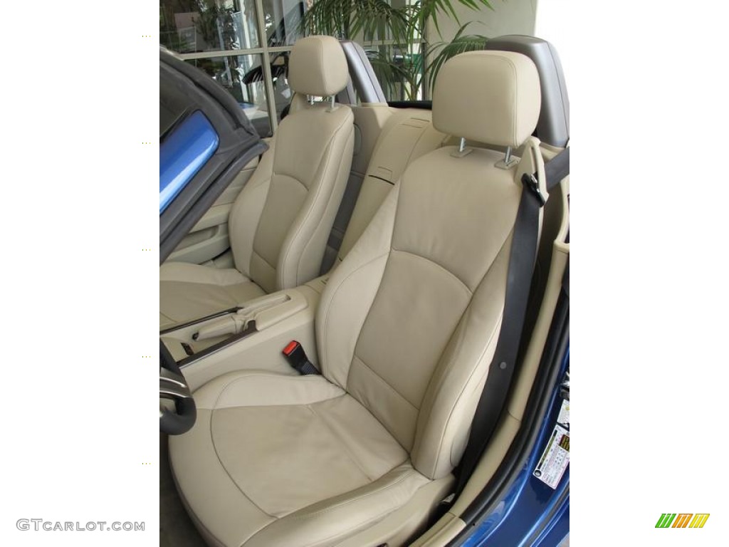 Beige Interior 2007 BMW Z4 3.0si Roadster Photo #68298887