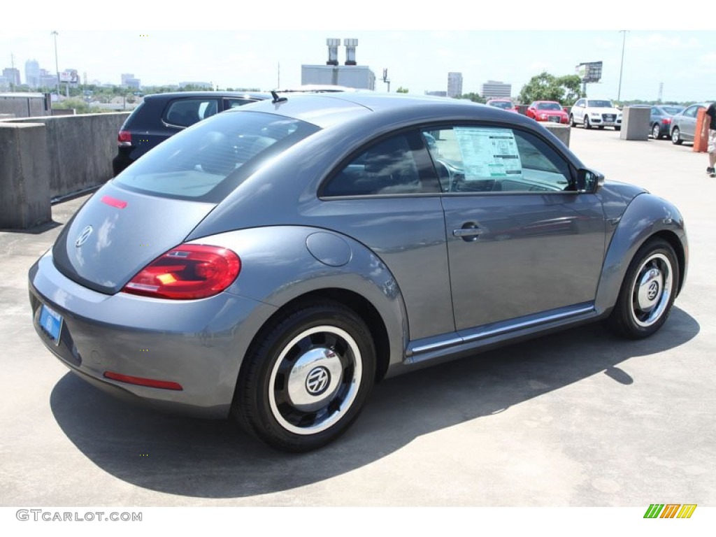 2012 Beetle 2.5L - Platinum Gray Metallic / Titan Black photo #8