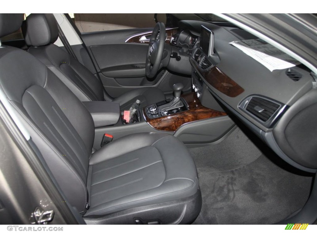 Black Interior 2013 Audi A6 2.0T Sedan Photo #68301227