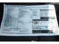 2013 Audi A6 2.0T Sedan Window Sticker