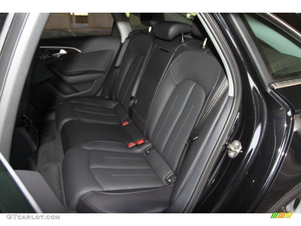 Black Interior 2013 Audi A6 2.0T Sedan Photo #68301386