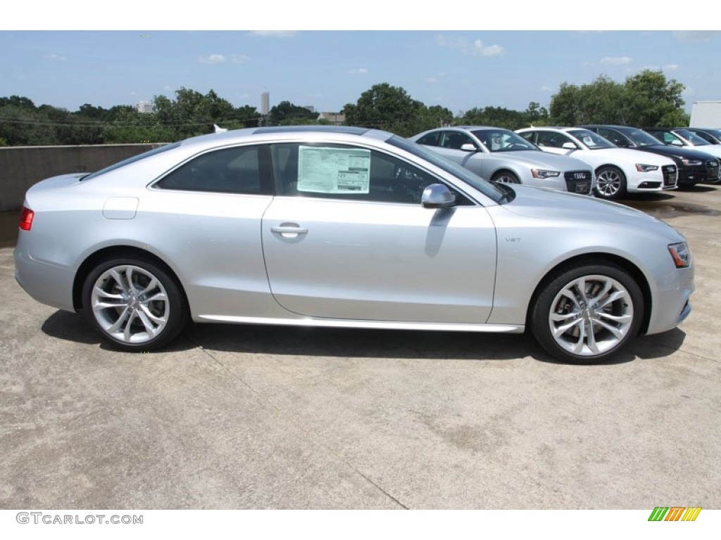 Ice Silver Metallic 2013 Audi S5 3.0 TFSI quattro Coupe Exterior Photo #68301843