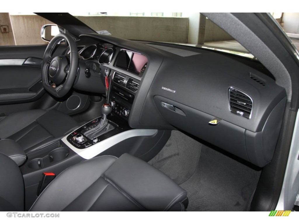 2013 Audi S5 3.0 TFSI quattro Coupe Black Dashboard Photo #68301980