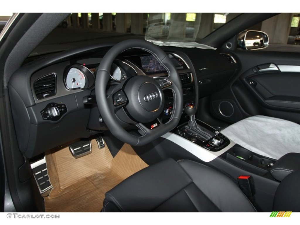 Black Interior 2013 Audi S5 3.0 TFSI quattro Coupe Photo #68302118