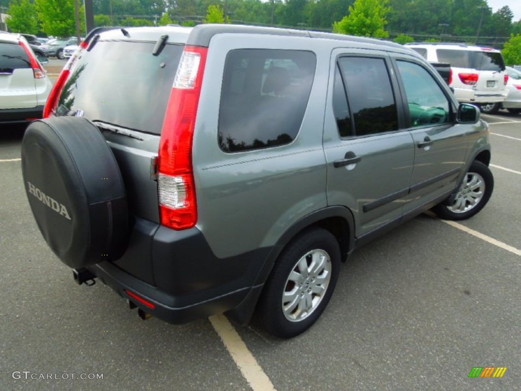 2006 CR-V EX 4WD - Silver Moss Metallic / Black photo #4