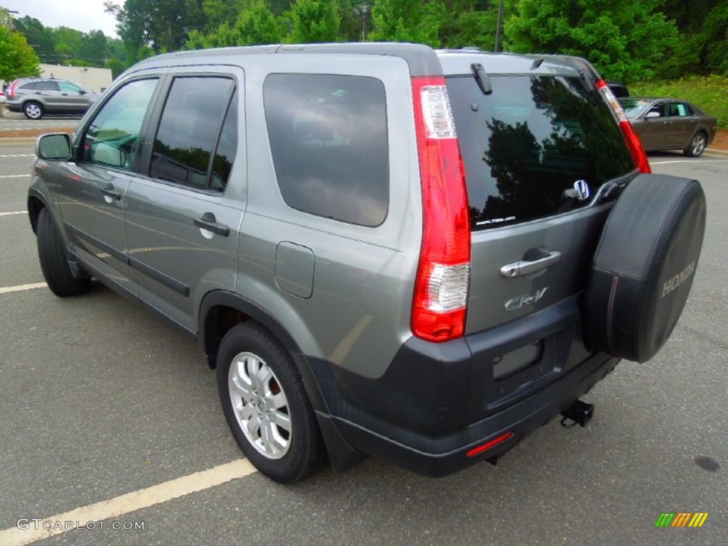 2006 CR-V EX 4WD - Silver Moss Metallic / Black photo #5