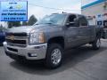 2012 Graystone Metallic Chevrolet Silverado 2500HD LTZ Crew Cab 4x4  photo #1