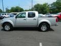 2011 Radiant Silver Metallic Nissan Frontier SV Crew Cab 4x4  photo #2