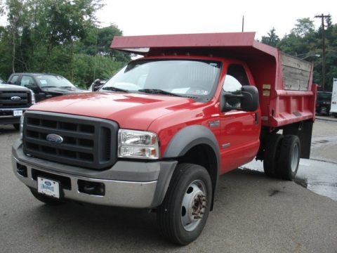 2005 Ford F450 Super Duty XL Regular Cab Dump Truck Data, Info and Specs