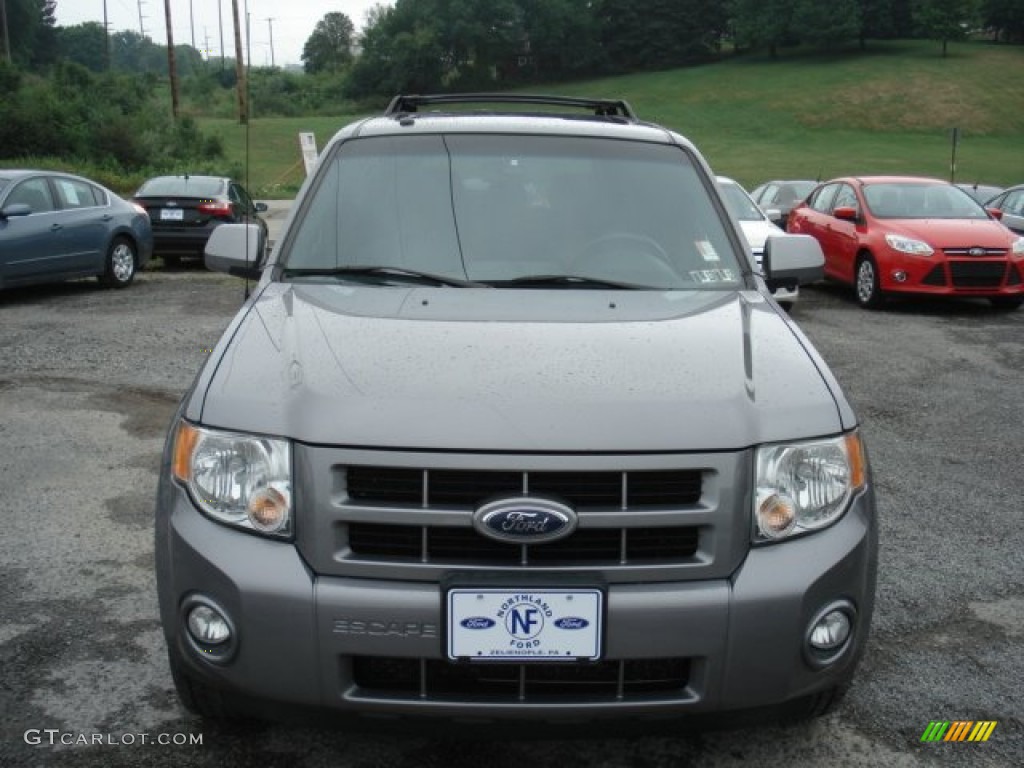 2008 Escape Limited 4WD - Tungsten Grey Metallic / Charcoal photo #3