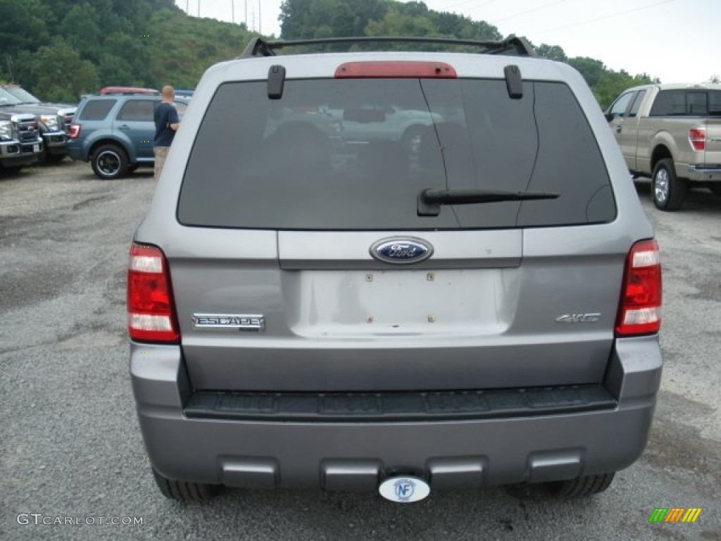 2008 Escape Limited 4WD - Tungsten Grey Metallic / Charcoal photo #7