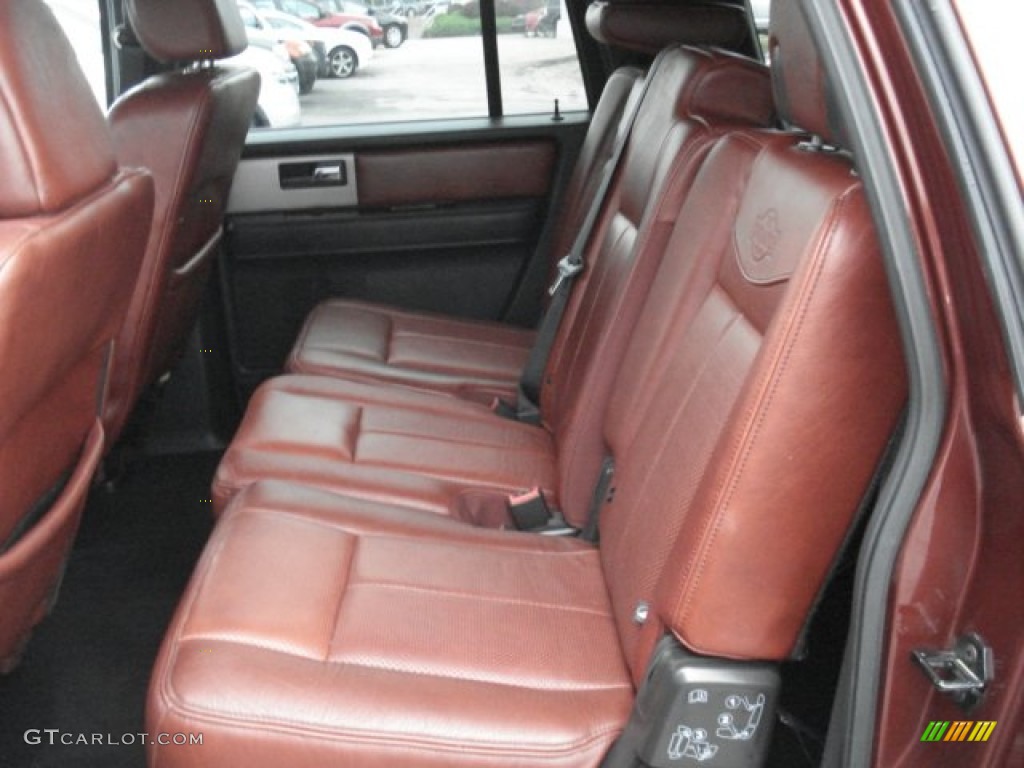 2008 Ford Expedition EL King Ranch 4x4 Rear Seat Photo #68307029