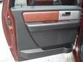 Charcoal Black/Chaparral Leather Door Panel Photo for 2008 Ford Expedition #68307035