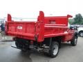Vermillion Red - F550 Super Duty XL Regular Cab 4x4 Dump Truck Photo No. 8