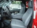 Vermillion Red - F550 Super Duty XL Regular Cab 4x4 Dump Truck Photo No. 11